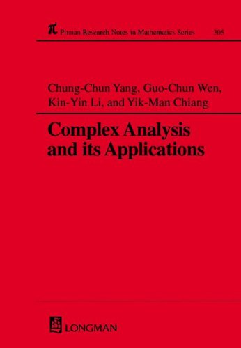 9780582231818: Complex Analysis and Its Applications