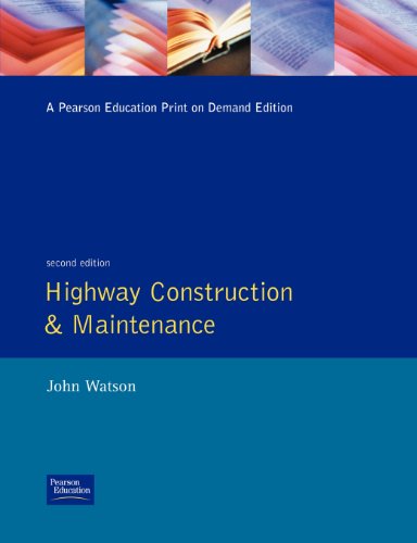 9780582234123: Highway Construction and Maintenance