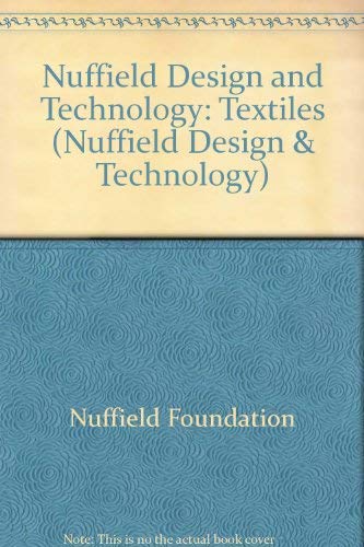 Imagen de archivo de NDT:KS4 Textiles Student's Bk Keystage 4 (NUFFIELD DESIGN AND TECHNOLOGY) a la venta por WorldofBooks