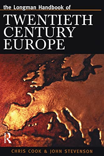 Stock image for Longman Handbook of Twentieth Century Europe (Longman Companions To History) for sale by Bahamut Media