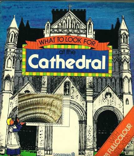 Imagen de archivo de What to Look for at the Cathedral a la venta por Wonder Book