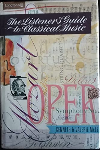 Beispielbild fr Listener's Guide to Classical Music zum Verkauf von WorldofBooks