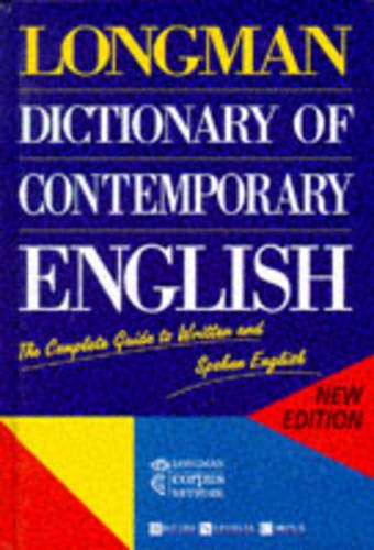 9780582237513: Longman Dictionary of Contemporary English