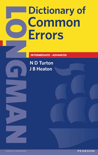 Stock image for Longman Dictionary of Common Errors New Edition for sale by Front Cover Books