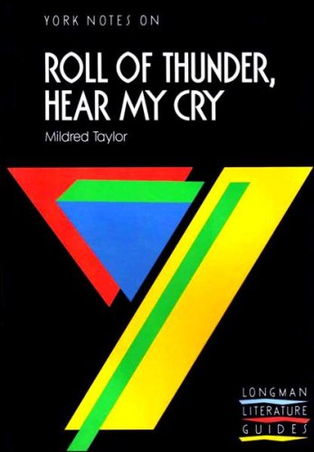 Beispielbild fr York Notes on Mildred Taylor's Roll of Thunder, Hear My Cry (Longman Literature Guides) zum Verkauf von AwesomeBooks