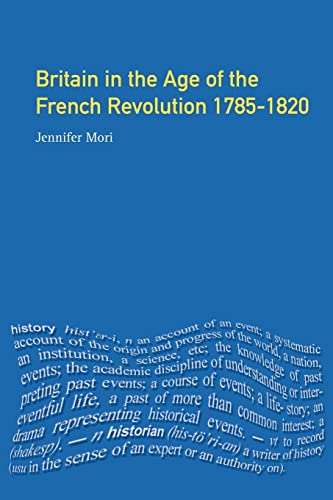 9780582238527: Britain in the Age of the French Revolution