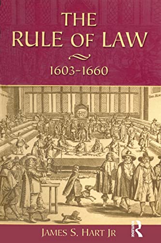 9780582238565: The Rule of Law, 1603-1660: Crowns, Courts and Judges