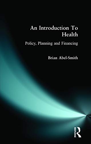 An Introduction To Health (9780582238657) by Abel-Smith, Brian