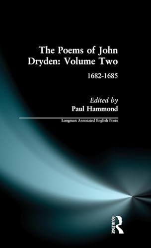 Stock image for The Poems Of John Dryden: Volume Two: 1682-1685 for sale by Westland Books