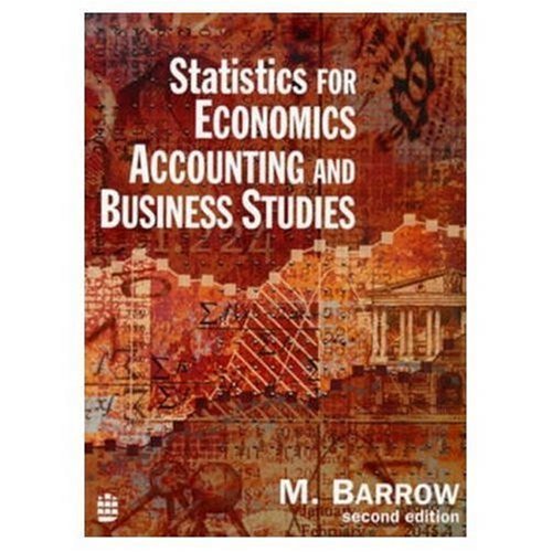 Beispielbild fr Statistics for Economics, Accounting and Business Studies zum Verkauf von WorldofBooks