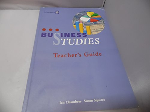 9780582244825: Teacher's Guide (Business Studies)