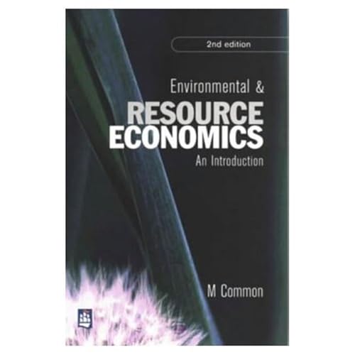 Stock image for Environmental and Resource Economics for sale by Ammareal