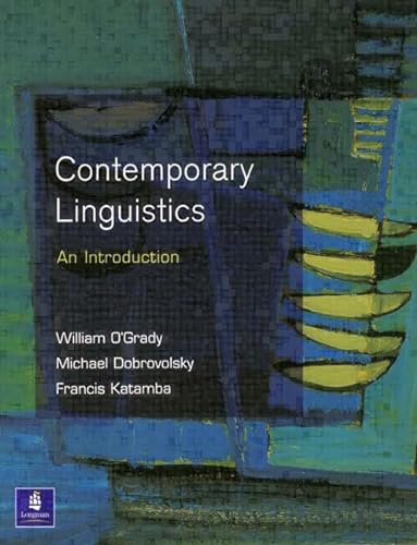 9780582246911: Contemporary Linguistics