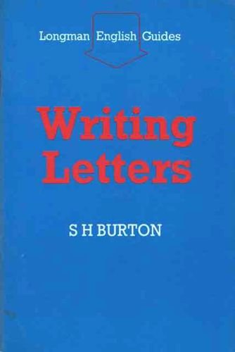 Beispielbild fr Writing Letters (Longman English guides) zum Verkauf von AwesomeBooks