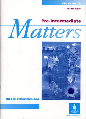 Stock image for Pre-intermediate Matters: Workbook (with Key) (MATT) for sale by Phatpocket Limited