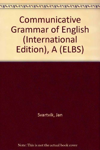 9780582255012: Communicative Grammar of English (International Edition), A (ELBS)