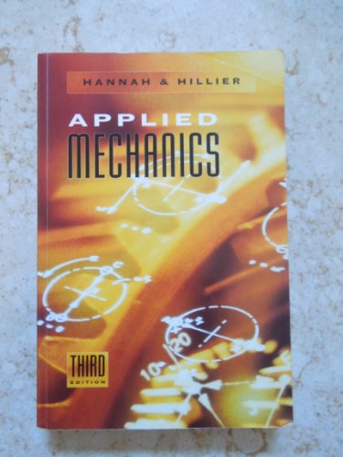 Imagen de archivo de Applied Mechanics a la venta por ThriftBooks-Dallas