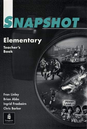 Beispielbild fr Snapshot: Elementary - Teachers' Book zum Verkauf von medimops
