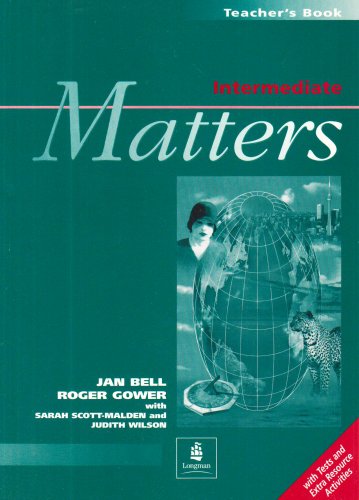 Beispielbild fr Intermediate Matters: Teacher's Book (MATT) zum Verkauf von Phatpocket Limited
