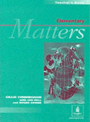 9780582273597: Elementary Matters Teacher's Book