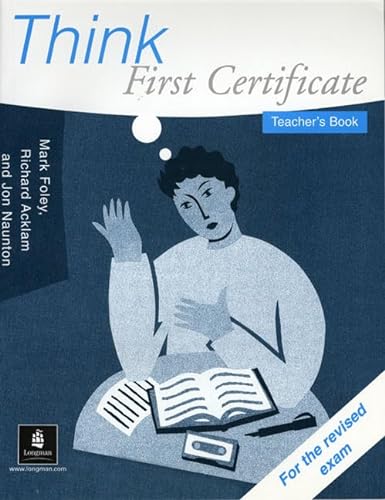 Think first certificate. Teacher'S book.