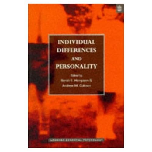 Imagen de archivo de Individual Differences and Personality (Longman Essential Psychology Series) a la venta por WorldofBooks