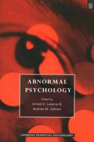 Stock image for Abnormal Psychology (Longman Essential Psychology Series) for sale by AwesomeBooks