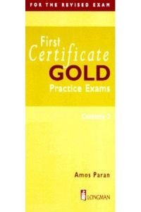 9780582279209: First Certificate Gold Practice Exams With Key