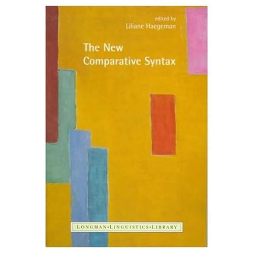 9780582279438: The New Comparative Syntax (Longman Linguistics Library)