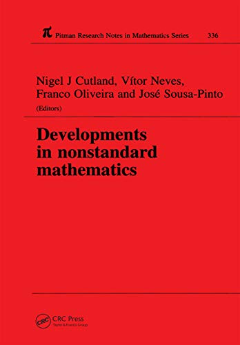 Beispielbild fr Developments in Nonstandard Mathematics zum Verkauf von Buchpark