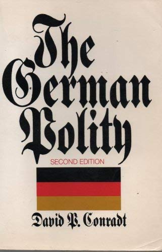 Beispielbild fr German Polity zum Verkauf von Better World Books: West