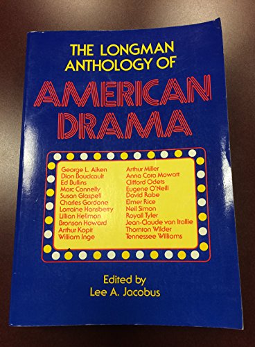 Stock image for Longman Anthology of American Drama for sale by Better World Books