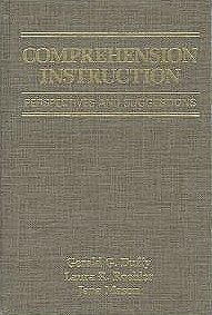Beispielbild fr Comprehension instruction: Perspectives and suggestions zum Verkauf von Wonder Book