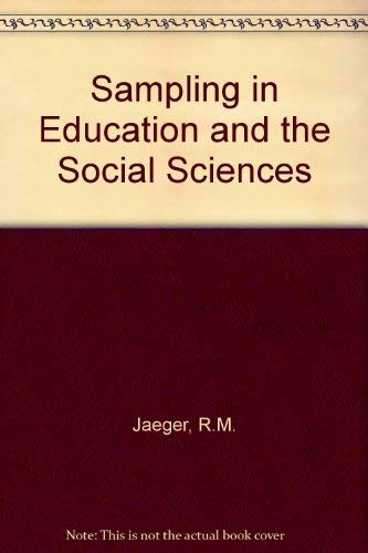 Imagen de archivo de Sampling in Education and the Social Sciences a la venta por Better World Books