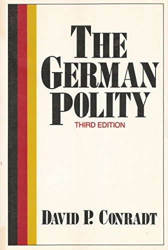 Beispielbild fr German Polity zum Verkauf von Chapter 2 Books