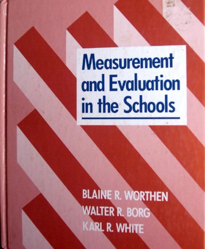 Stock image for Measurement and Evaluation in the Schools for sale by HPB-Red