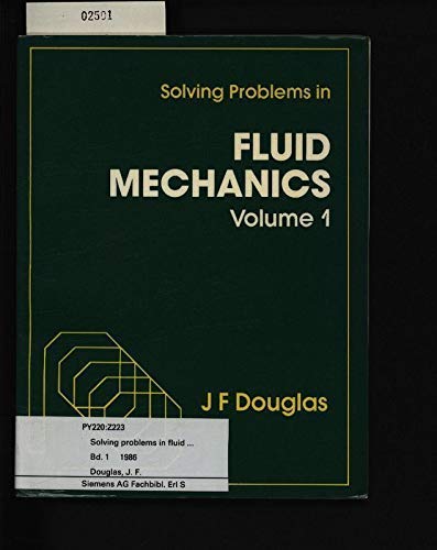 Imagen de archivo de Solving Problems in Fluid Mechanics: v. 1 a la venta por WorldofBooks