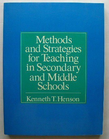 9780582286764: Methods and Strategies for Teaching in Secondary and Middle Schools