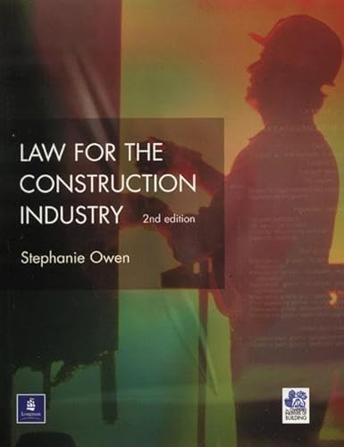 Beispielbild fr Law for the Construction Industry (Chartered Institute of Building) zum Verkauf von WorldofBooks