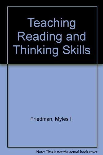 Beispielbild fr Teaching Reading and Thinking Skills zum Verkauf von The Book Garden
