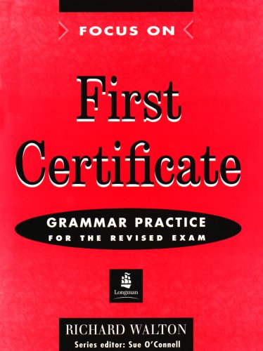 9780582290952: Focus On FCE Grammar Practice for the Revised Exam Workbook No Key New Edition