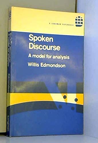 Stock image for Spoken Discourse (Linguistics Library) for sale by HPB-Red