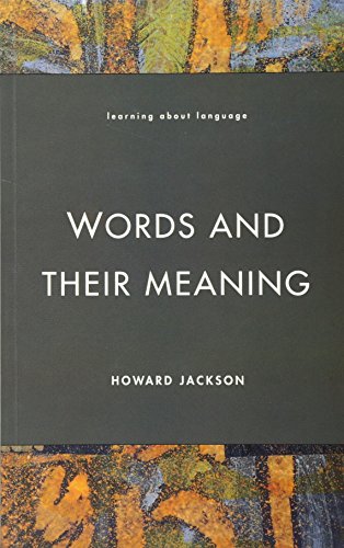 Stock image for Words and Their Meaning for sale by Better World Books