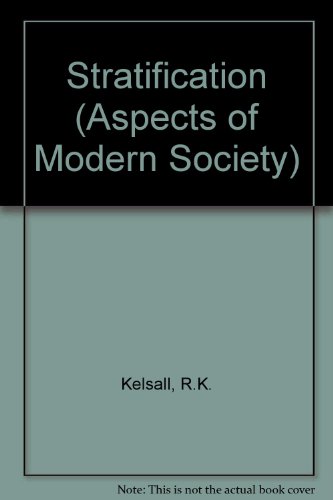 Imagen de archivo de Stratification: An Essay on Class and Inequality (Aspects of Modern Sociology/Social Processes) a la venta por Robinson Street Books, IOBA