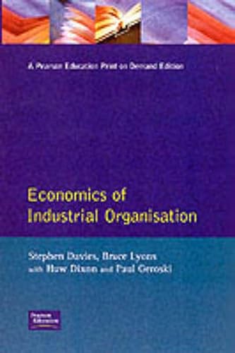 Beispielbild fr Economics of Industrial Organisation (Surveys in Economics) zum Verkauf von AwesomeBooks