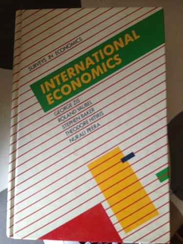 Beispielbild fr International Economics (Surveys in Economics) zum Verkauf von Cambridge Rare Books