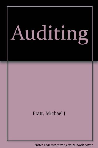 Stock image for Auditing for sale by Wonder Book