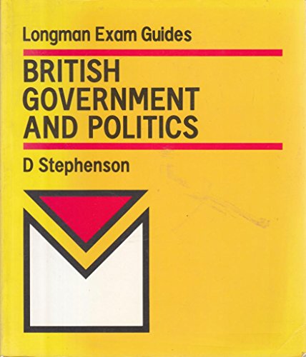 Beispielbild fr British Government and Politics (Examination Guides) zum Verkauf von AwesomeBooks