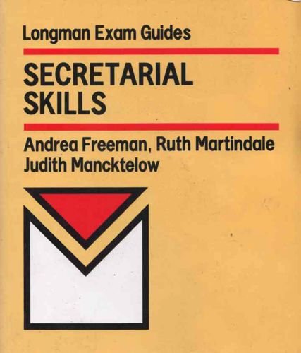 Stock image for Secretarial Skills ; Longman Exam Guides Series for sale by Sarah Zaluckyj