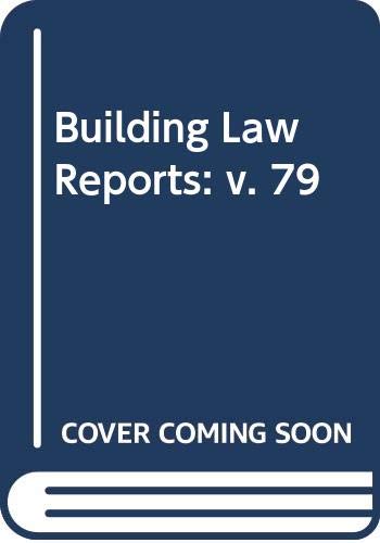 Stock image for Building Law Reports for sale by Phatpocket Limited